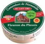 Camembert de normandie aop - FLEURON DU PLESSIS dans le catalogue Intermarché