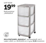 ROLLCONTAINER „MANUELA“ im Angebot bei mömax in Augsburg ROLLCONTAINER „MANUELA“ Angebote bei mömax Augsburg für 19,99 €