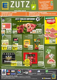 EDEKA Prospekt der Woche "Aktuelle Angebote" Seite 1, 08.06.2026 bis 13.06.2026 für Marl Aktueller EDEKA Prospekt "Aktuelle Angebote" Seite 1 von 12 Seiten für Marl