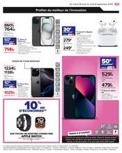 IPhone Angebote im Prospekt "PASSEZ LA RENTRÉE CONNECTÉE À VOS ENVIES !" von Carrefour IPhone Angebote im Prospekt "PASSEZ LA RENTRÉE CONNECTÉE À VOS ENVIES !" von Carrefour auf Seite 21