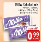 Schokolade Angebote von Milka bei EDEKA Dorsten für 0,99 €