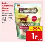 Adventuros Hundesnacks im Angebot bei Netto Marken-Discount in Germering Adventuros Hundesnacks Angebote von Purina bei Netto Marken-Discount Germering für 1,00 €