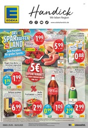 EDEKA Prospekt: "Aktuelle Angebote", 24 Seiten, 29.09.2025 - 04.10.2025