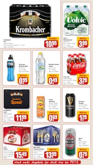 Coca Cola im REWE Prospekt "Dein Markt" mit 32 Seiten (Hennef (Sieg))