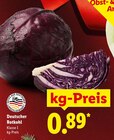 Deutscher Rotkohl im Angebot bei Lidl in Stuttgart Deutscher Rotkohl Angebote bei Lidl Stuttgart für 0,89 €