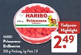 Primavera-Erdbeeren Angebote von HARIBO bei ALDI SÜD Rosenheim für 2,49 €