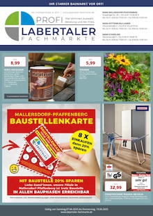 Labertaler Fachmarkt Prospekt Ihr starker Baumarkt vor Ort! mit  Seiten in Wildenberg und Umgebung