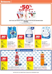 Offre Eau minérale gazeuse dans le catalogue Carrefour du moment à la page 57