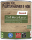 2in1 Holz-Lasur 750 ml im Angebot bei toom Baumarkt in Herford 2in1 Holz-Lasur 750 ml Angebote von Blauer Engel bei toom Baumarkt Herford für 9,99 €