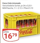 Aktuelle Coca Cola Angebote bei GLOBUS in Kaiserslautern Aktuelles Limonade Angebot bei GLOBUS in Kaiserslautern ab 16,79 €
