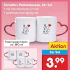 Porzellan-Partnerassen, 2er Set Angebote bei Netto Marken-Discount Dresden für 3,99 €