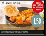 Eröffnungsgutschein Currywurst mit Brötchen im Angebot bei XXXLutz in Salzgitter Eröffnungsgutschein Currywurst mit Brötchen Angebote bei XXXLutz Salzgitter für 1,50 €