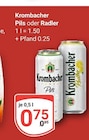 Pils von Krombacher im aktuellen GLOBUS Prospekt