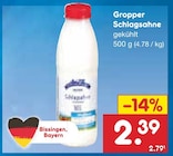 Aktuelles Schlagsahne Angebot bei Netto Marken-Discount in München ab 2,39 €
