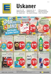 Aktueller EDEKA Discounter Prospekt für Horstmar (Stadt der Burgmannshöfe) 15.09.2025 - 20.09.2025 EDEKA Prospekt für Horstmar (Stadt der Burgmannshöfe) mit 26 Seiten