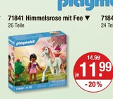 Himmelsrose mit Fee Angebote von Playmobil bei V-Markt Regensburg für 11,99 €