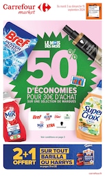 Catalogue Supermarchés Carrefour Market en cours à Sète et alentours, LE MOIS DES MOIS, 52 pages, 03/09/2024 - 15/09/2024