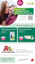 mea - meine apotheke Prospekt: "Unsere März-Angebote", 4 Seiten, 01.03.2026 - 31.03.2026