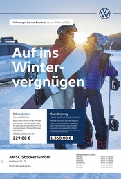 Aktueller Volkswagen Werkstatt & Auto Prospekt in Pförring und Umgebung, "Auf ins Wintervergnügen" mit 1 Seite, 01.01.2025 - 28.02.2025