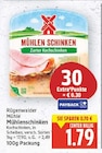 Mühlenschinken von Rügenwalder Mühle im aktuellen E center Prospekt