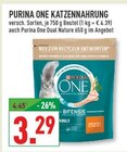 Purina One Katzennahrung Angebote von Purina bei Marktkauf Wesel für 3,29 €