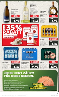 Cola im aktuellen Kaufland Prospekt (Würzburg) Cola im Kaufland Prospekt "Hier bin ich richtig" mit 56 Seiten (Würzburg)