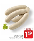 Aktuelle Weißwurst Angebote bei EDEKA in Darmstadt Aktuelles Weißwurst Angebot bei EDEKA in Darmstadt ab 1,49 €