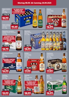 Erdinger im aktuellen Getränke König Prospekt (Augsburg) Erdinger im Getränke König Prospekt "DIE GETRÄNKEKÖNNER" mit 4 Seiten (Augsburg)