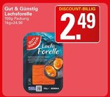 Lachsforelle im Angebot bei WEZ in Minden Lachsforelle Angebote von Gut & Günstig bei WEZ Minden für 2,49 €