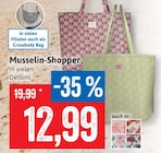 Musselin-Shopper im Angebot bei Kaufhaus Stolz in Rostock Musselin-Shopper Angebote von HAPPY DAYS bei Kaufhaus Stolz Rostock für 12,99 €