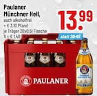 Münchner Hell von Paulaner im aktuellen Trinkgut Prospekt für 13,99 €