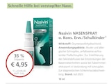 NASENSPRAY o. Kons. Erw./Schulkinder bei LINDA im Wolfsburg Prospekt für 4,95 €