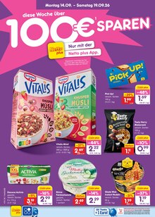Nudeln im aktuellen Netto Marken-Discount Prospekt (Lübeck) Nudeln im Netto Marken-Discount Prospekt "Aktuelle Angebote" mit 71 Seiten (Lübeck)