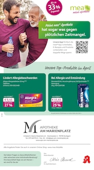 mea - meine apotheke Prospekt der Woche "Unsere April-Angebote" Seite 1, 01.04.2026 bis 30.04.2026 für Stuttgart Aktueller mea - meine apotheke Prospekt "Unsere April-Angebote" Seite 1 von 4 Seiten für Stuttgart