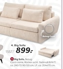 Big Sofa im Angebot bei BRAUN Möbel-Center in Singen Big Sofa Angebote bei BRAUN Möbel-Center Singen für 899,00 €