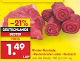 Rinder-Roulade Angebot in Kurort Hartha Rinder-Roulade im aktuellen Prospekt bei Netto Marken-Discount in Kurort Hartha