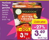 Netto Marken-Discount Pocking - Fertiggerichte Angebot im Prospekt Fertiggerichte bei Netto Marken-Discount im Pocking Prospekt für 3,49 €