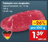 Aktuelles Tafelspitz vom Jungbullen Angebot bei Netto Marken-Discount in Essen ab 1,39 €