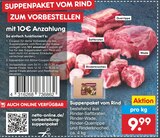Aktuelles Suppenpaket vom Rind Angebot bei Netto Marken-Discount in Mainz ab 9,99 €