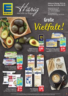 Frosta im aktuellen EDEKA Prospekt (Reutlingen) Frosta im EDEKA Prospekt "Aktuelle Angebote" mit 2 Seiten (Reutlingen)