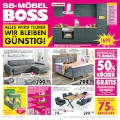 Aktueller SB Möbel Boss Möbel & Einrichtung Prospekt in Reuth und Umgebung, "ALLES WIRD TEURER - WIR BLEIBEN GÜNSTIG!" mit 12 Seiten, 24.03.2025 - 30.03.2025