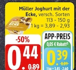 Joghurt mit der Ecke bei EDEKA im Seevetal Prospekt für 0,39 €