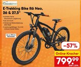 E-Trekking Bike R6 Neo, 26 & 27,5" im Angebot bei Netto Marken-Discount in Meerbusch E-Trekking Bike R6 Neo, 26 & 27,5" Angebote bei Netto Marken-Discount Meerbusch für 799,99 €