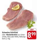 Schweine-Schnitzel Angebote bei E center Offenburg für 8,99 €