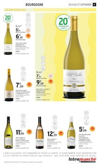 Promotion Crémant De Loire dans le prospectus Intermarché Super, valable du 08/09/2026 au 27/09/2026 Promo Crémant De Loire dans le catalogue Intermarché Super du moment à la page 17