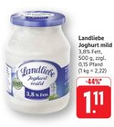 Joghurt mild im Angebot bei E center in Bruchsal Joghurt mild Angebote von Landliebe bei E center Bruchsal für 1,11 €