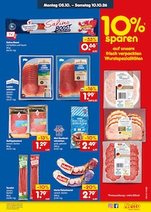 Wurst im aktuellen Netto Marken-Discount Prospekt (Moers) Wurst im Netto Marken-Discount Prospekt "Aktuelle Angebote" mit 70 Seiten (Moers)