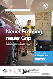 Volkswagen Prospekt "Neuer Frühling, neuer Grip" für Schönau, 1 Seite, 01.03.2025 - 31.05.2025