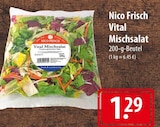 famila Nordost Sereetzerfeld - Nico Frisch Vital Mischsalat Angebot im Prospekt Nico Frisch Vital Mischsalat bei famila Nordost im Sereetzerfeld Prospekt für 1,29 €
