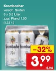 Aktuelles Krombacher Angebot bei Netto Marken-Discount in Koblenz ab 3,99 €